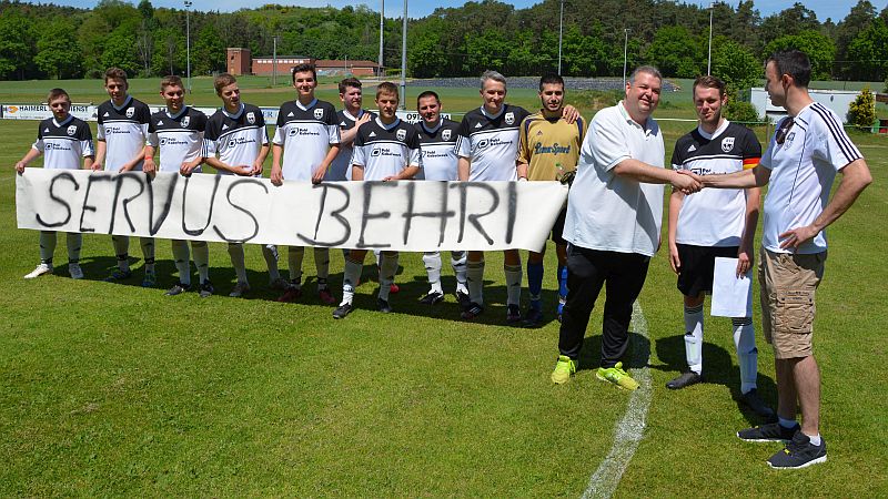 Fußball: Andreas Behringer verabschiedet