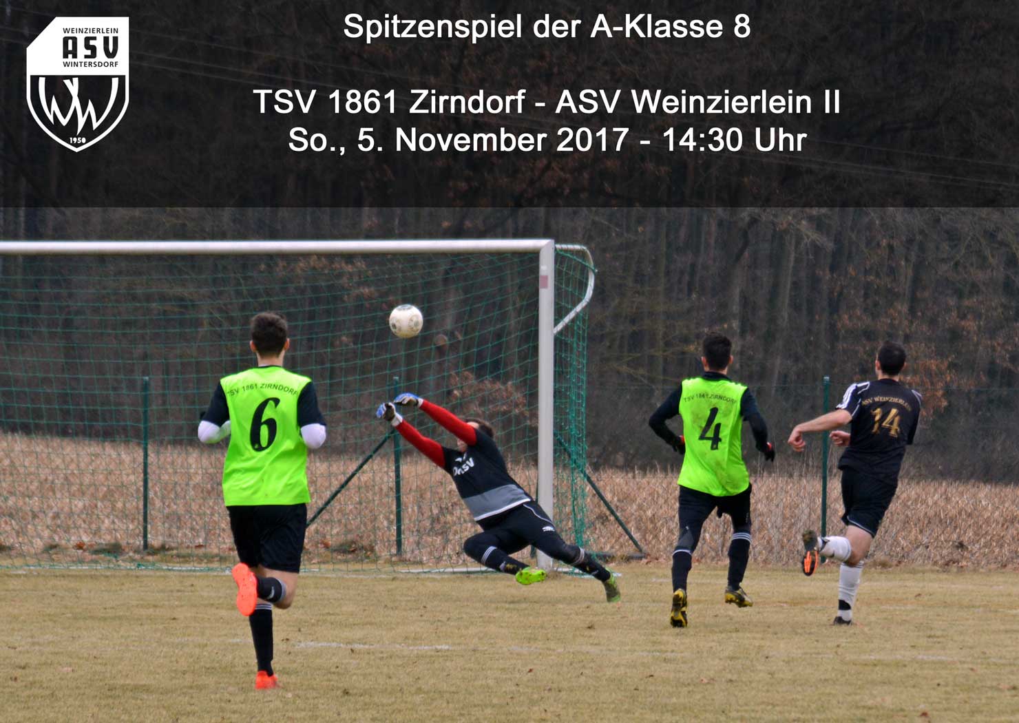 Fußball: Spitzenspiel der A-Klasse 8 in Zirndorf