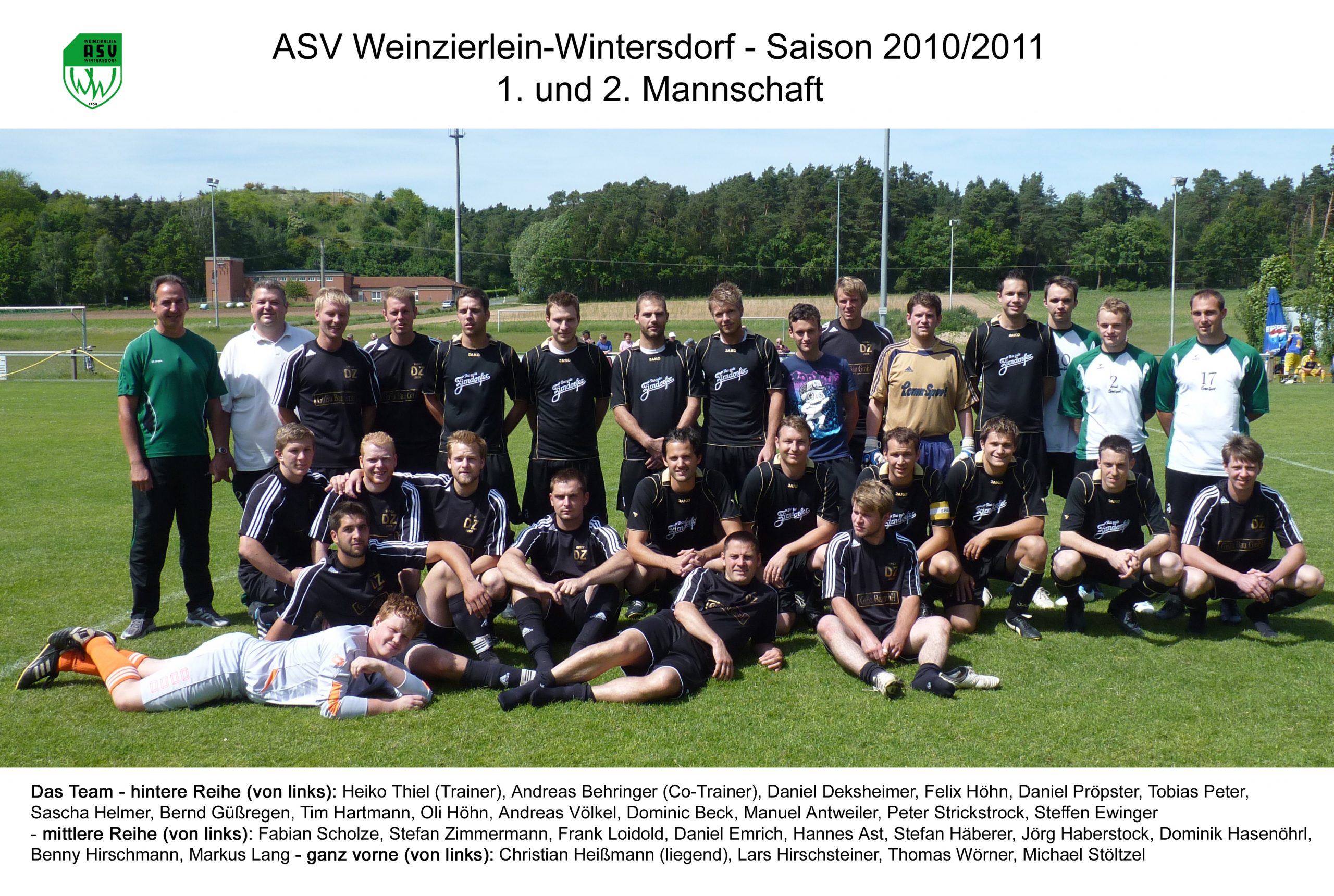 Mannschaftsbild 2011