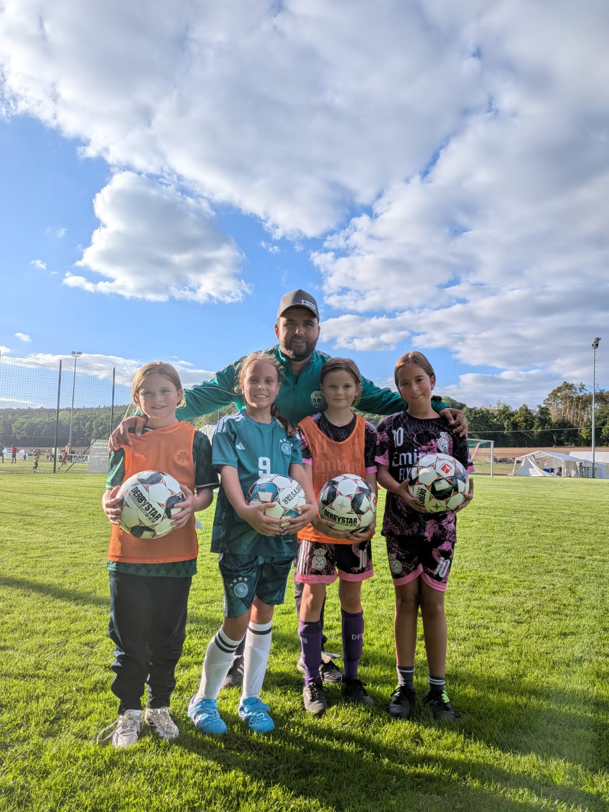 Mädchenfußball des ASV Weinzierlein-Wintersdorf